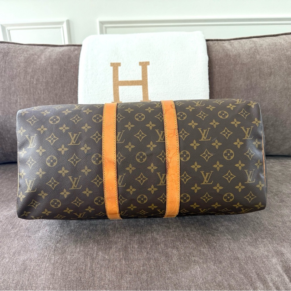 Authentic Louis Vuitton Keepall 45 travel duffel bag  M41428 monogram - Picture 11 of 16